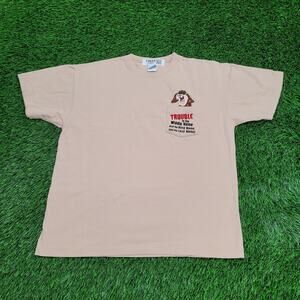 Vintage 2000 Taz Pocket Shirt Large 21x24 Cropped